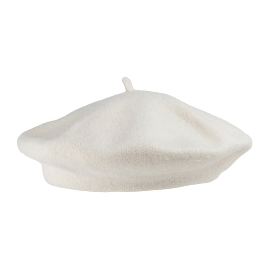 Béret en Laine blanc cassé JAXON & JAMES