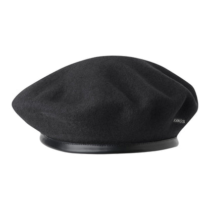 Béret Militaire en Laine Monty noir KANGOL