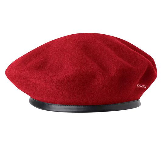 Béret Militaire en Laine Monty rouge KANGOL