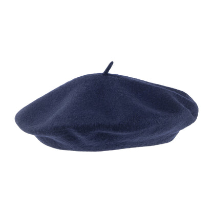 Béret Tendance en Laine bleu marine