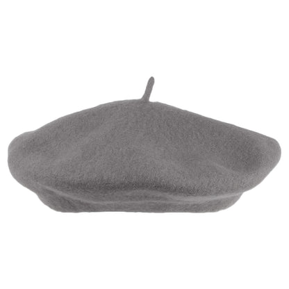 Béret Tendance en Laine gris