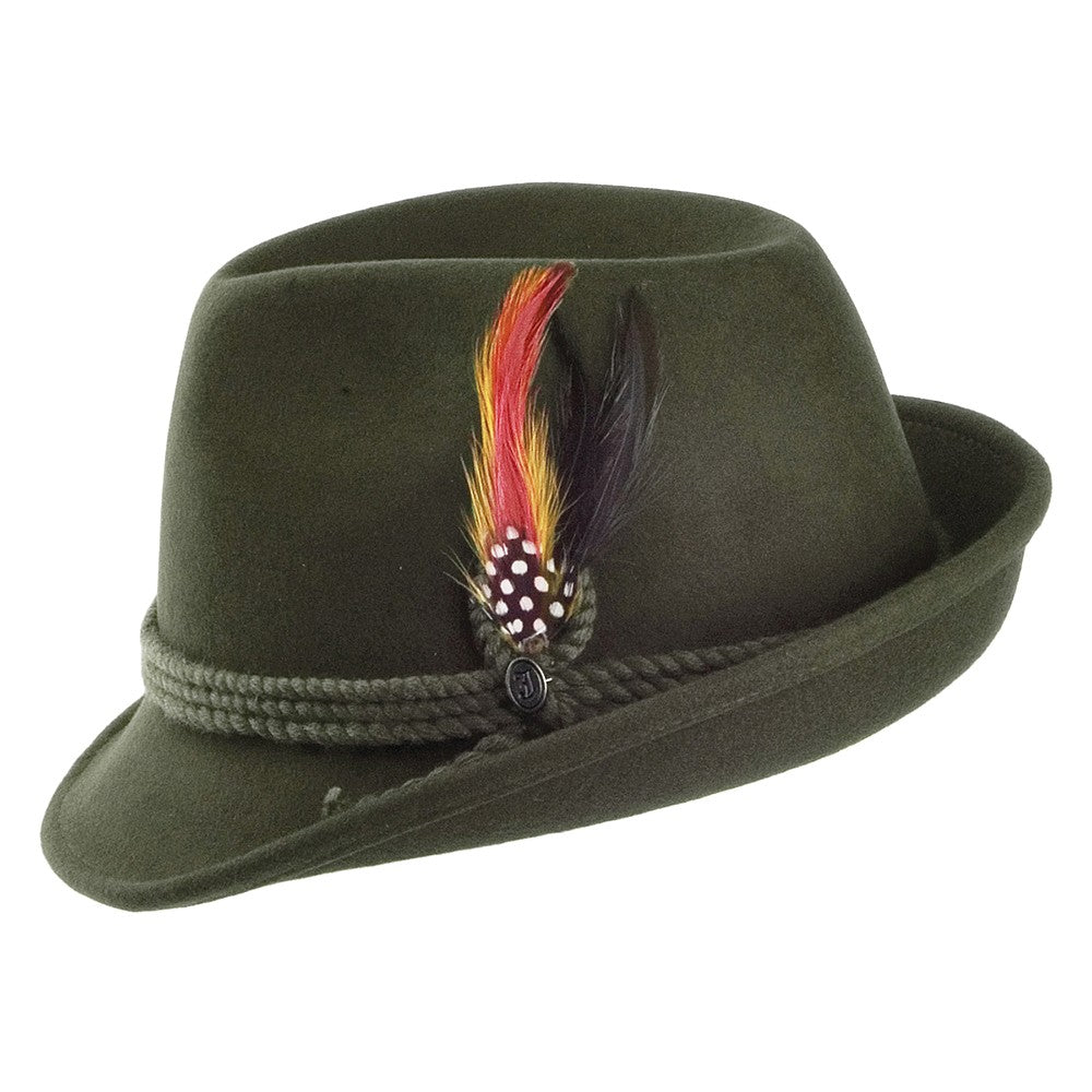 Chapeau Tyrolien vert JAXON & JAMES