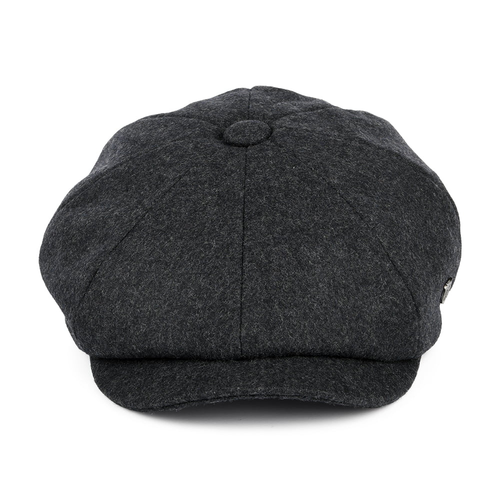 Casquette Gavroche en Melton Alfie gris FAILSWORTH