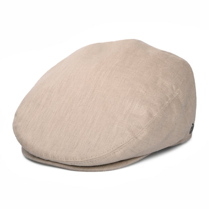 Casquette Plate en Lin naturel JAXON & JAMES