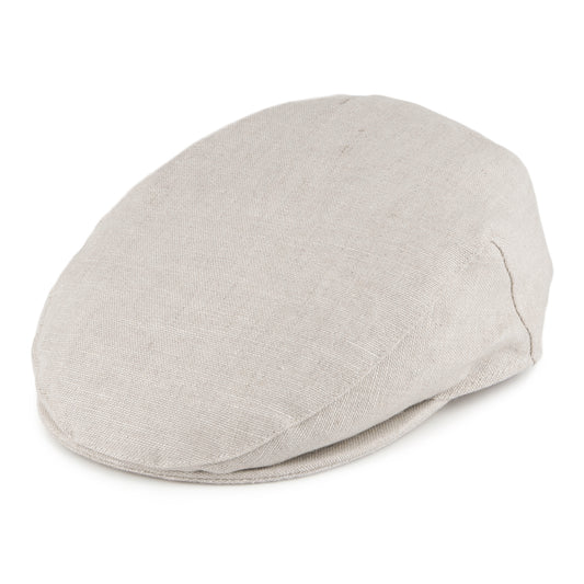 Casquette Plate en Lin Irlandais naturel FAILSWORTH