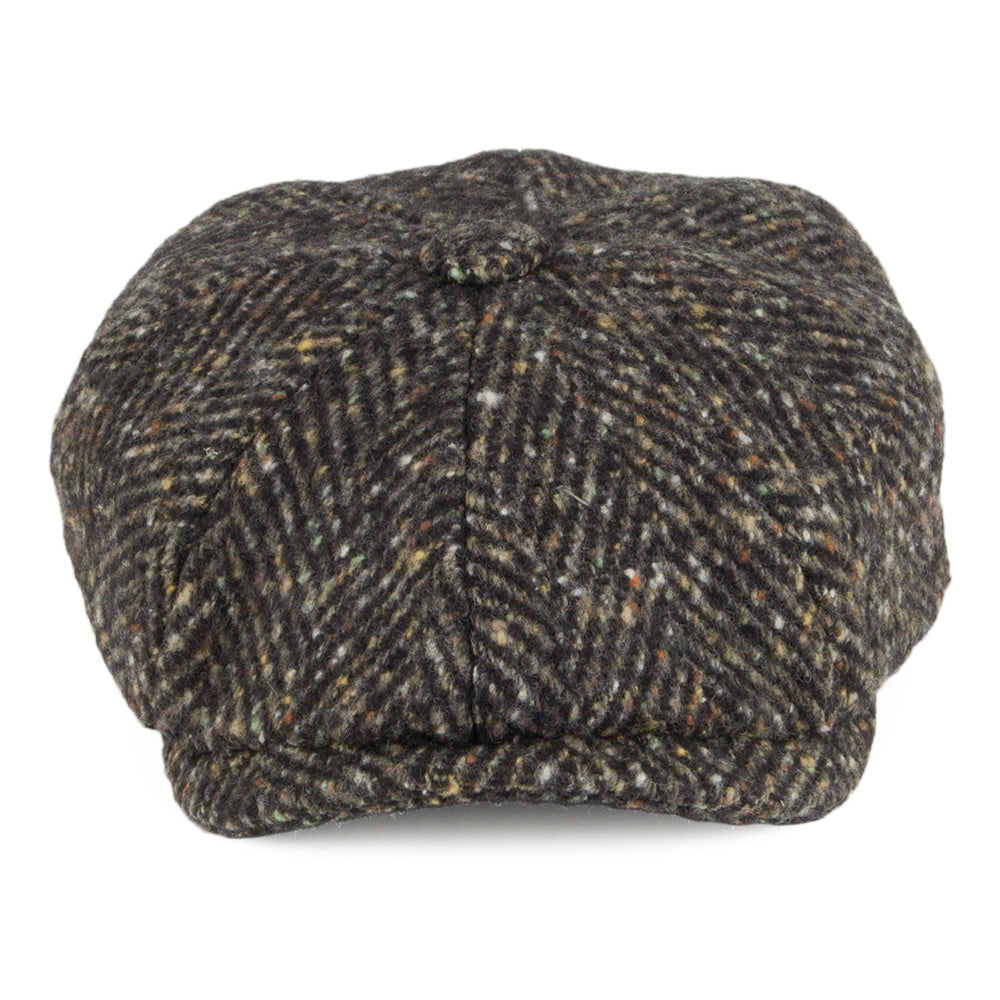 Casquette Gavroche à Larges Chevrons olive OLNEY