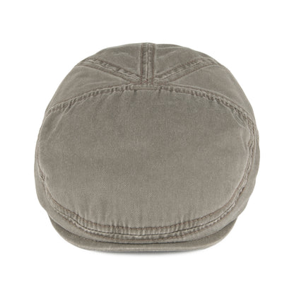 Casquette Plate en Coton Paradise olive STETSON