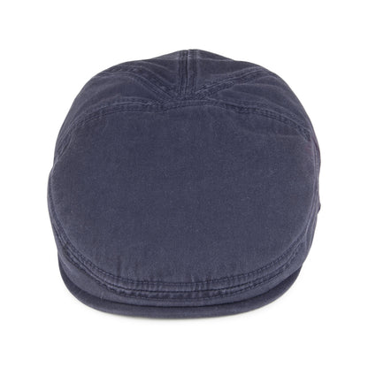 Casquette Plate en Coton Paradise bleu marine STETSON