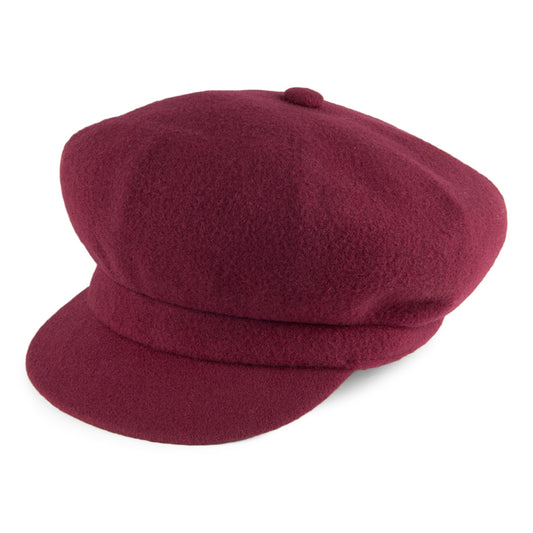 Casquette Gavroche en Laine Spitfire vin KANGOL