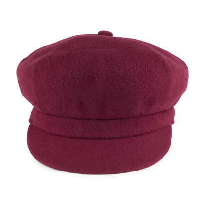 Casquette Gavroche en Laine Spitfire vin KANGOL
