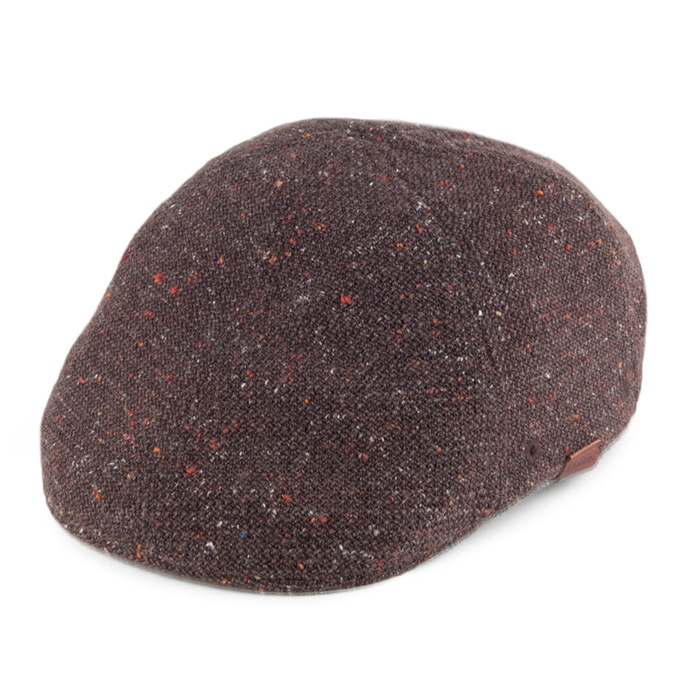 Casquette Plate Flexfit Pattern marron KANGOL
