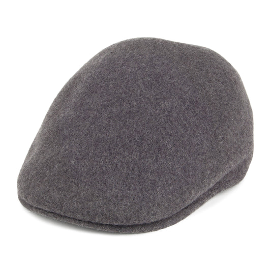 Casquette Plate en Laine 507 Seamless flanelle foncée KANGOL