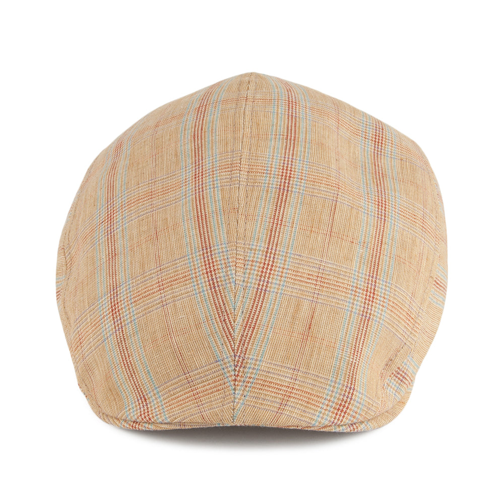 Casquette Plate en Lin Brighton moutarde CRAMBES