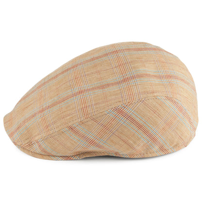 Casquette Plate en Lin Brighton moutarde CRAMBES