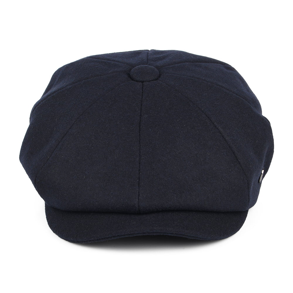 Casquette Gavroche en Melton Alfie bleu marine FAILSWORTH