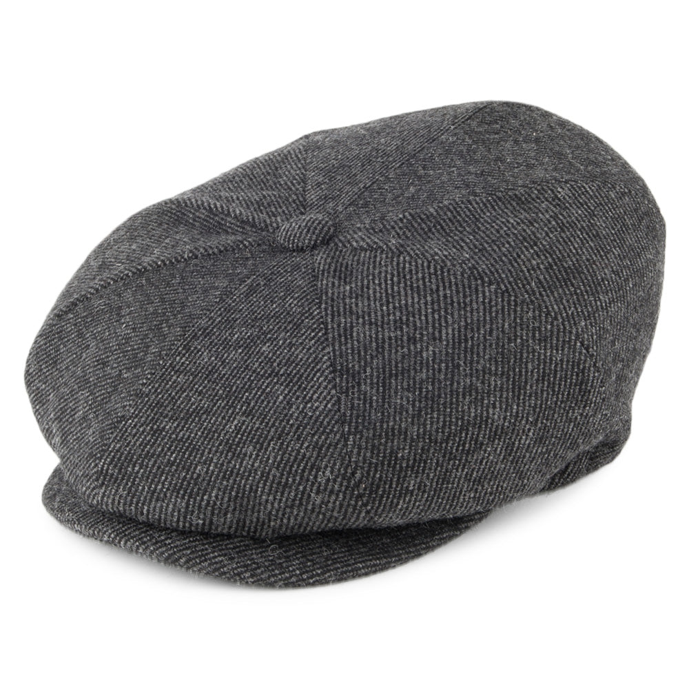 Casquette Gavroche en Laine Serge Galvin anthracite BAILEY