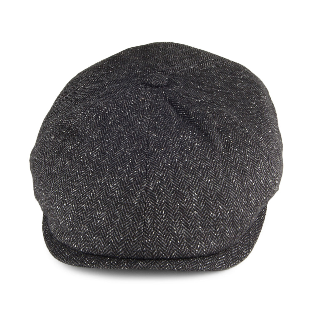 Casquette Gavroche en Soie Mélangée Hudson noir FAILSWORTH