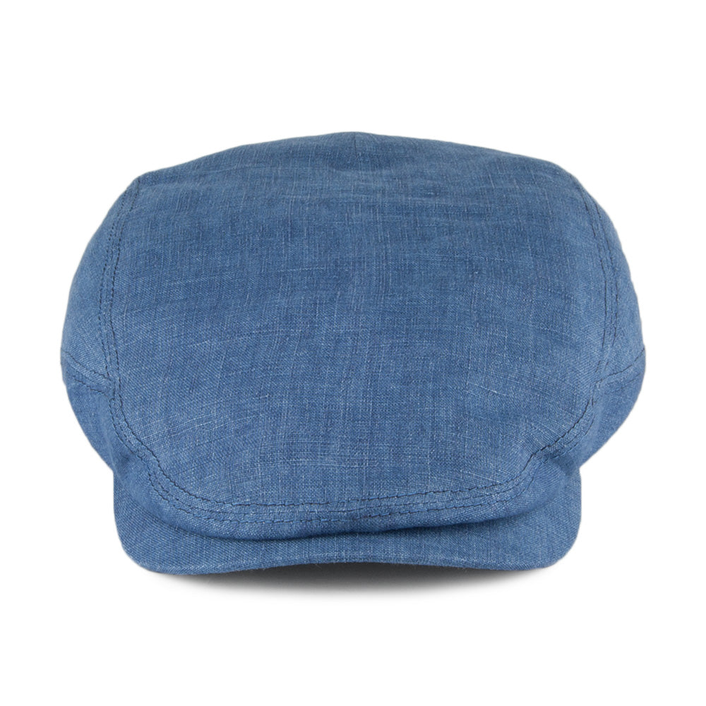 Casquette Plate en Lin Driver denim STETSON