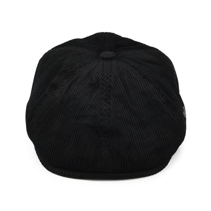 Casquette Gavroche en Velours Côtelé Hudson noir FAILSWORTH