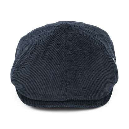 Casquette Gavroche en Velours Côtelé Hudson bleu marine FAILSWORTH
