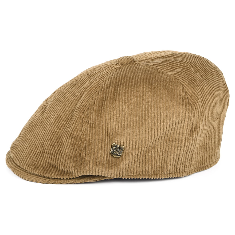 Casquette Gavroche en Velours Côtelé Hudson beige sable FAILSWORTH