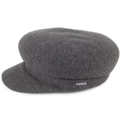 Casquette de Marin en Laine Enfield flanelle foncée KANGOL