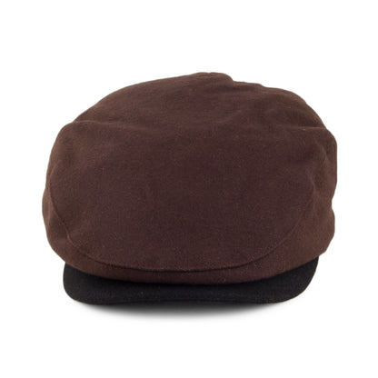 Casquette Plate Hooligan marron-noir BRIXTON