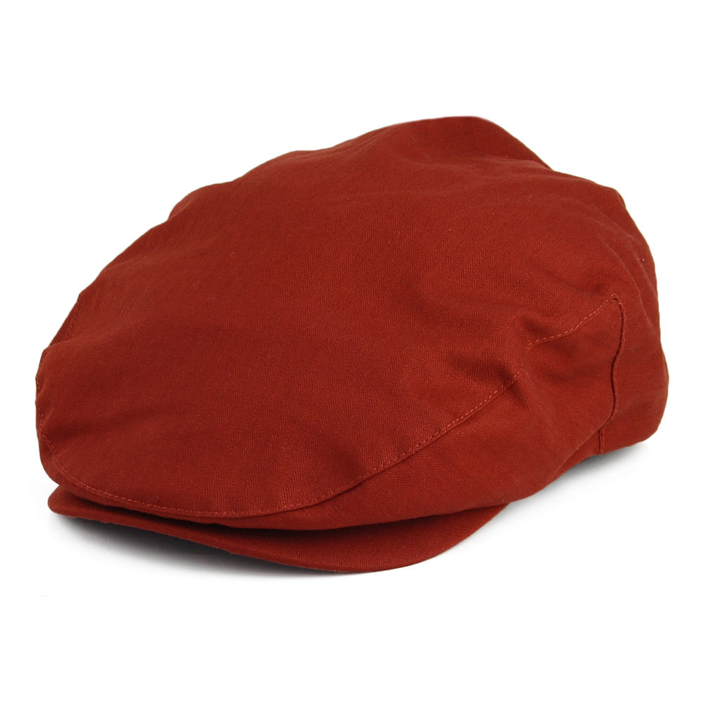 Casquette Plate Hooligan henné brûlé BRIXTON