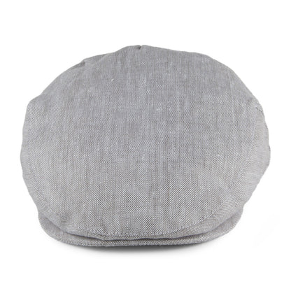 Casquette Plate en Lin Irlandais gris clair FAILSWORTH