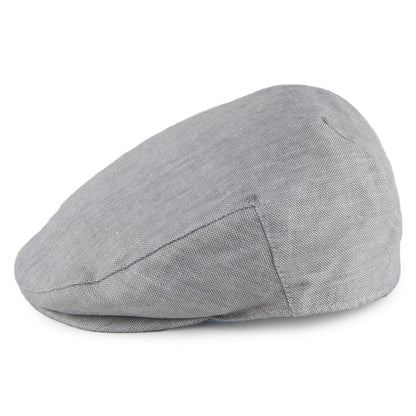 Casquette Plate en Lin Irlandais gris clair FAILSWORTH