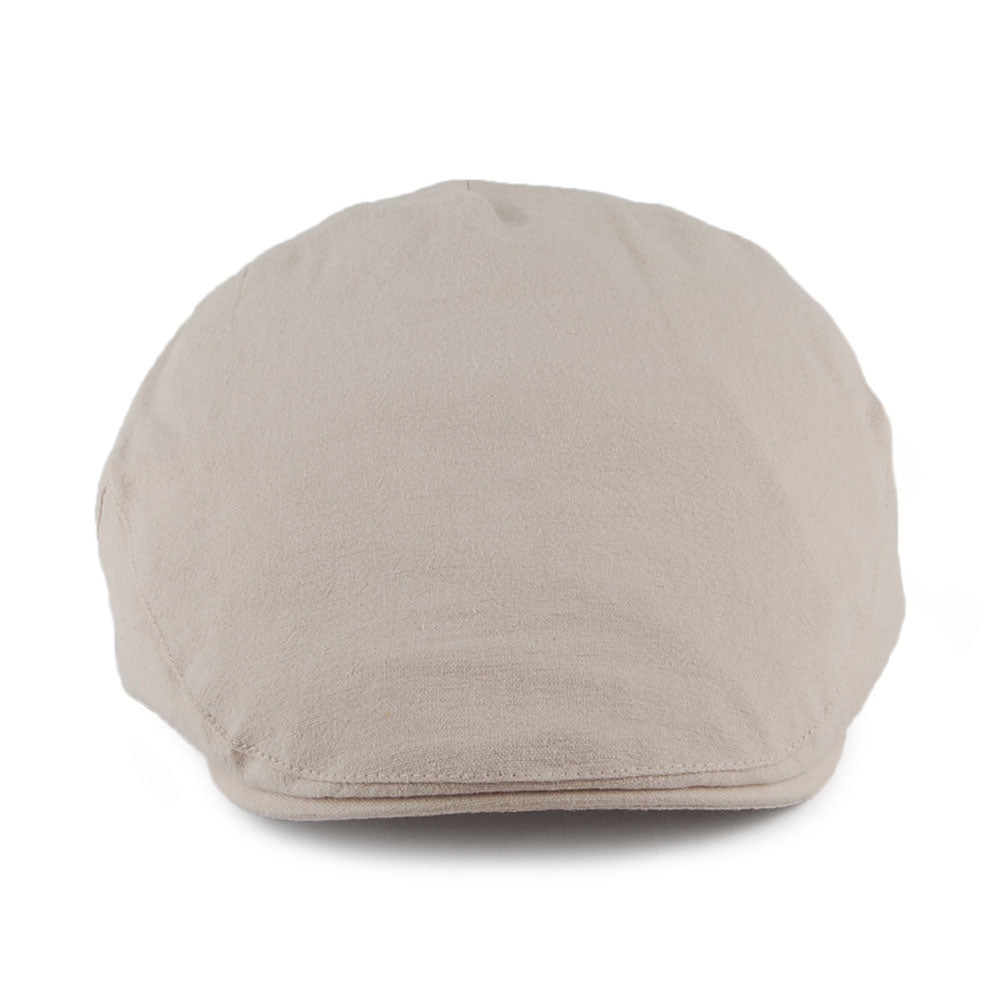 Casquette Plate en Lin et Coton Épais Skye Balmoral pierre CHRISTYS