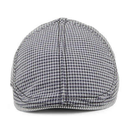 Casquette Plate à Carreaux Fridays gris GOORIN