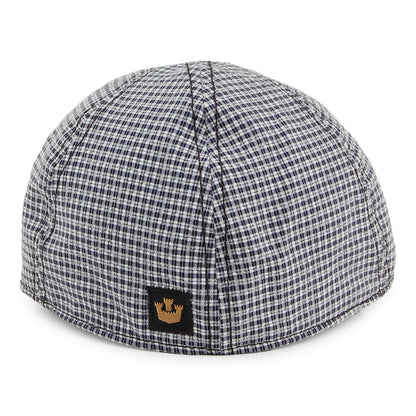 Casquette Plate à Carreaux Fridays gris GOORIN