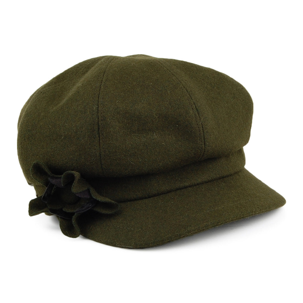 Casquette Gavroche Spitfire Lydia olive BETMAR