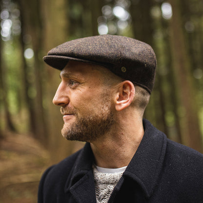Casquette Gavroche Falconbrook marron JAXON & JAMES