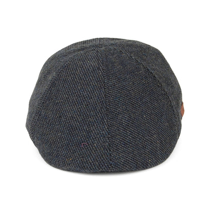 Casquette Plate Bec-de-Canard à étiquette marron Mr. Mitchell bleu marine BARTS