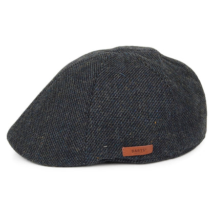 Casquette Plate Bec-de-Canard à étiquette marron Mr. Mitchell bleu marine BARTS