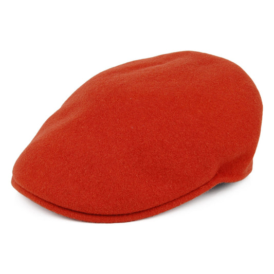 Casquette Plate en Laine 504 rouille KANGOL