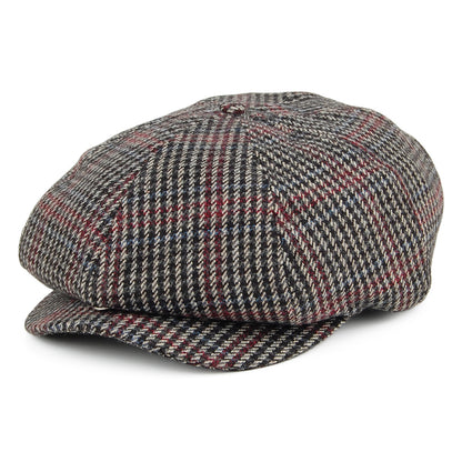 Casquette Gavroche Ajustable Pied-de-Poule Brood noir-bleu marine BRIXTON