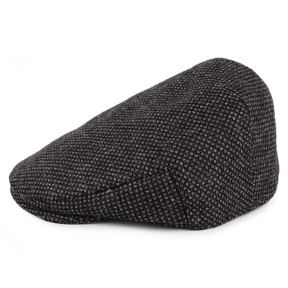 Casquette Plate en Tweed Réfléchissant The Jude gris CHRISTYS