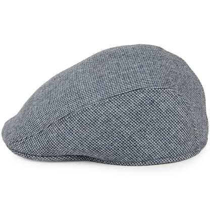 Casquette Plate Ascot en Laine et Cachemire bleu-multi CRAMBES