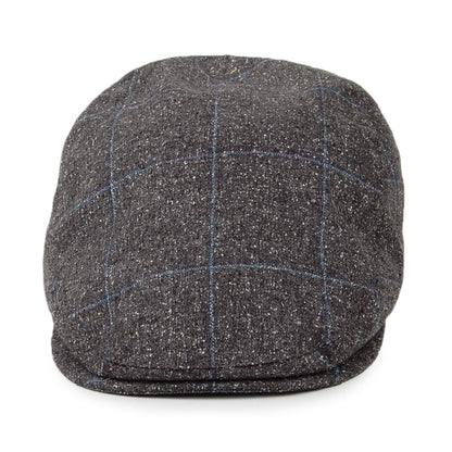 Casquette Plate en Soie et Coton Mallalieus Sports gris-bleu FAILSWORTH