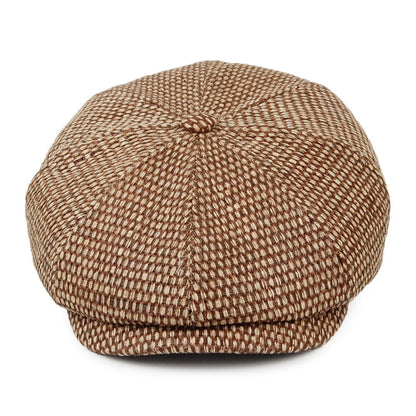 Casquette Gavroche en Paille Toyo Hatteras marron-naturel STETSON