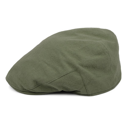 Casquette Plate en Lin Épais Skye Balmoral khaki CHRISTYS