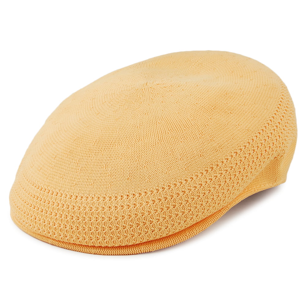 Casquette Plate en Tropic 504 Ventair moutarde KANGOL