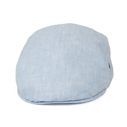 Casquette Plate en Lin Promo bleu clair CITY SPORT