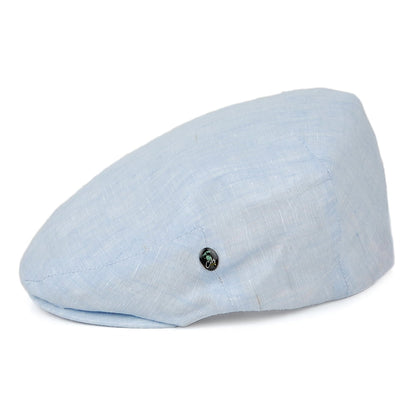 Casquette Plate en Lin Promo bleu clair CITY SPORT
