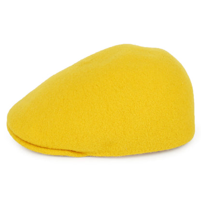 Casquette Plate en Laine 507 Seamless jaune KANGOL