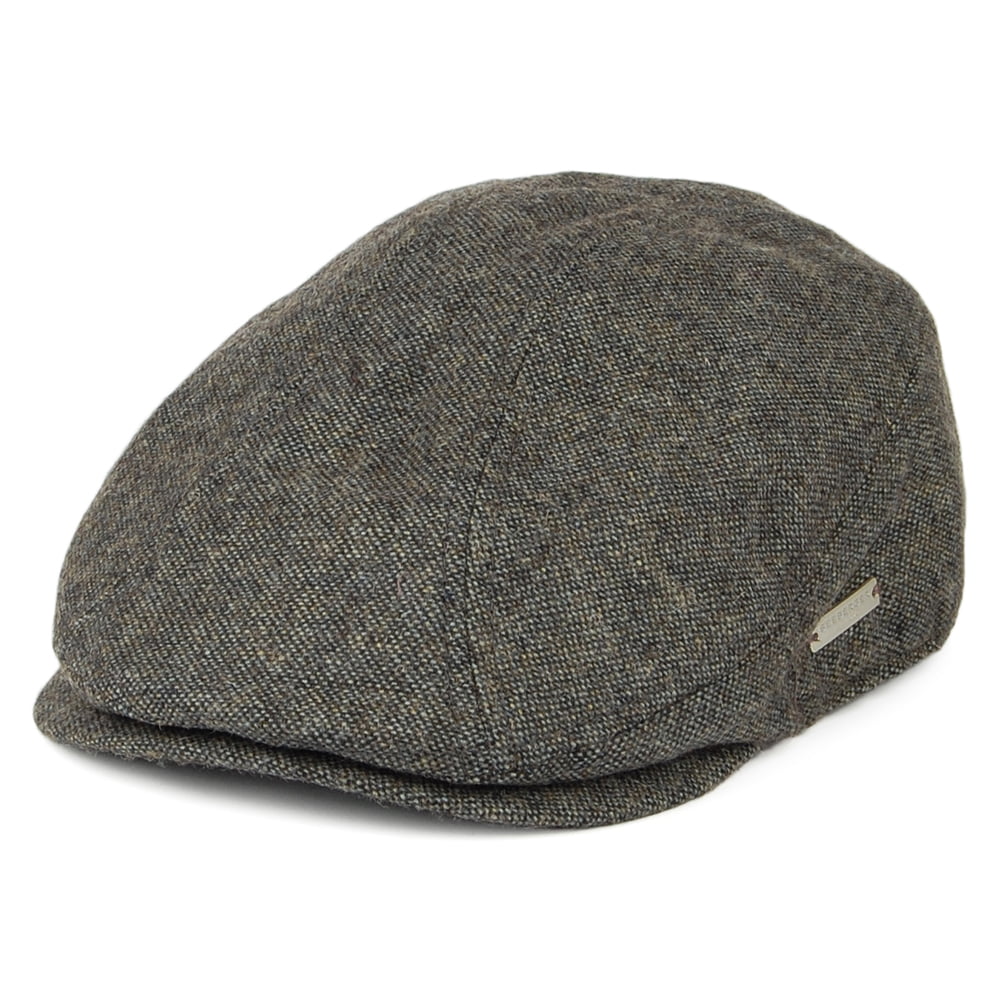 Casquette Plate Avec Protège-Oreilles gris SEEBERGER