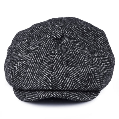 Casquette Gavroche Ample Brood noir-blanc BRIXTON